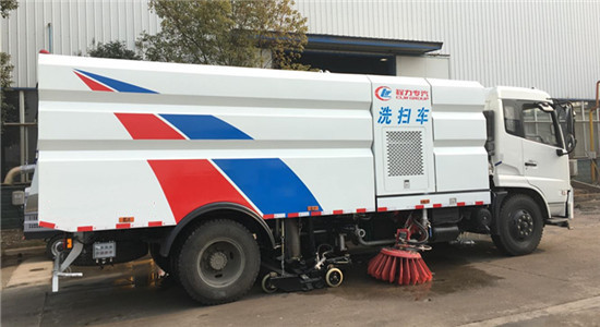 東風(fēng)天錦洗掃車(chē)︱15噸洗掃車(chē)圖片