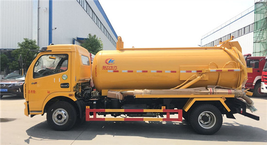 東風(fēng)多利卡吸污車(chē)︱5噸吸污車(chē)圖片