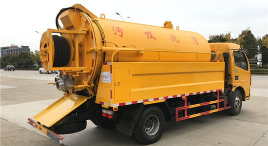 東風(fēng)清洗吸污車(chē)︱8噸清洗吸污車(chē)圖片