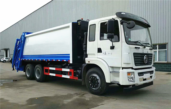 東風(fēng)后八輪壓縮式垃圾車(chē)︱18噸壓縮式垃圾車(chē)圖片