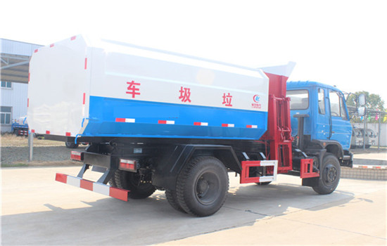 東風(fēng)145掛桶式垃圾車(chē)︱12噸掛桶式垃圾車(chē)圖片