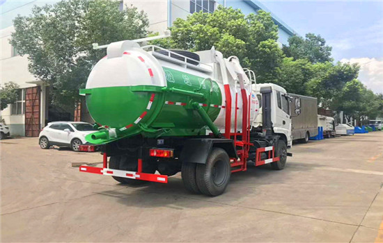 東風(fēng)D913餐廚垃圾車(chē)︱10噸餐廚垃圾車(chē)圖片