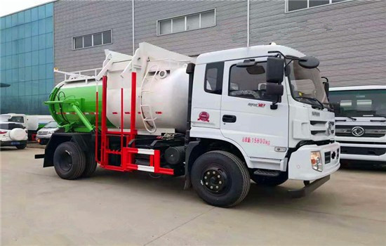 東風(fēng)D913餐廚垃圾車(chē)︱10噸餐廚垃圾車(chē)圖片