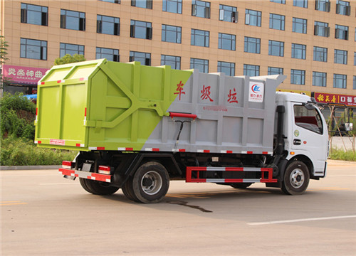 東風(fēng)多利卡對接式垃圾車(chē)︱10方對接式垃圾車(chē)圖片