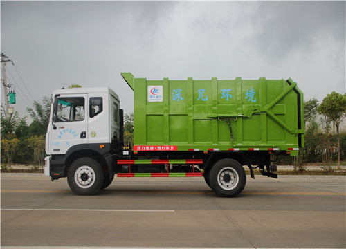 東風(fēng)D9對接式垃圾車(chē)︱15方對接式垃圾車(chē)圖片