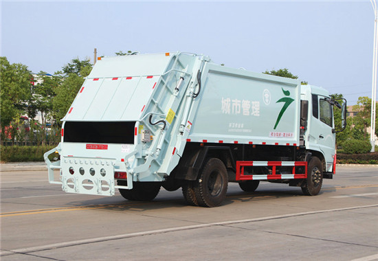 東風(fēng)天錦壓縮式垃圾車(chē)︱12噸壓縮式垃圾車(chē)圖片