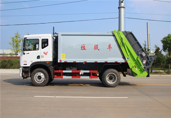 東風(fēng)D9壓縮式垃圾車(chē)︱10噸壓縮式垃圾車(chē)圖片