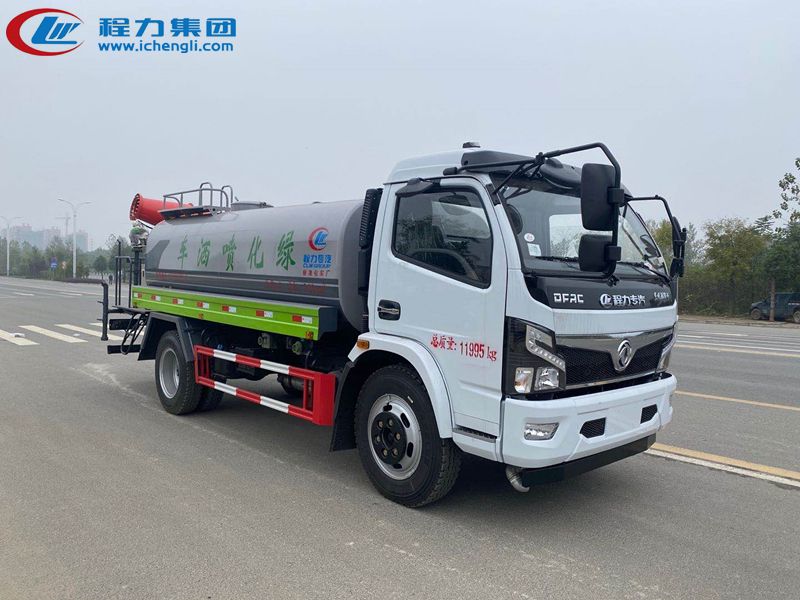 安徽客戶(hù)訂購東風(fēng)9.3噸霧炮灑水車(chē)發(fā)車(chē)了