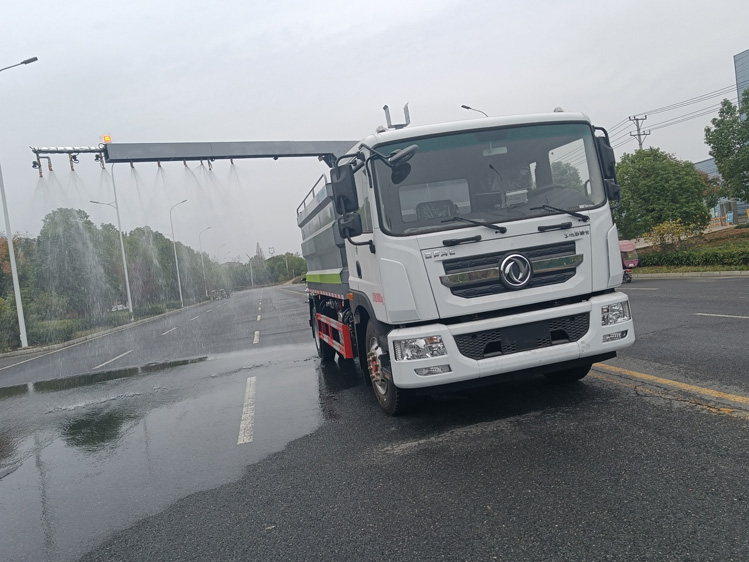 360度全景東風(fēng)D9鐵路抑塵車(chē)-程力CLW5180TDY6CD_榆林12方抑塵灑水車(chē)_霧化感應噴淋車(chē)_煤炭降塵車(chē)