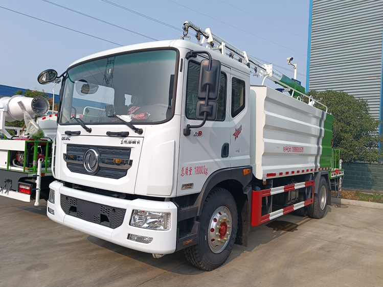 東風(fēng)D9自動(dòng)噴淋鐵路抑塵車(chē)-12噸自動(dòng)感應噴灑_榆林12方抑塵灑水車(chē)_霧化感應噴淋車(chē)_煤炭降塵車(chē)