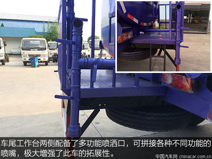 城市綠化好助手 東風(fēng)153綠化噴灑車(chē)評測 上裝篇 專(zhuān)用車(chē)