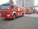 16方水罐消防車(chē)_重汽豪沃后雙橋水罐消防車(chē)報價(jià)配置